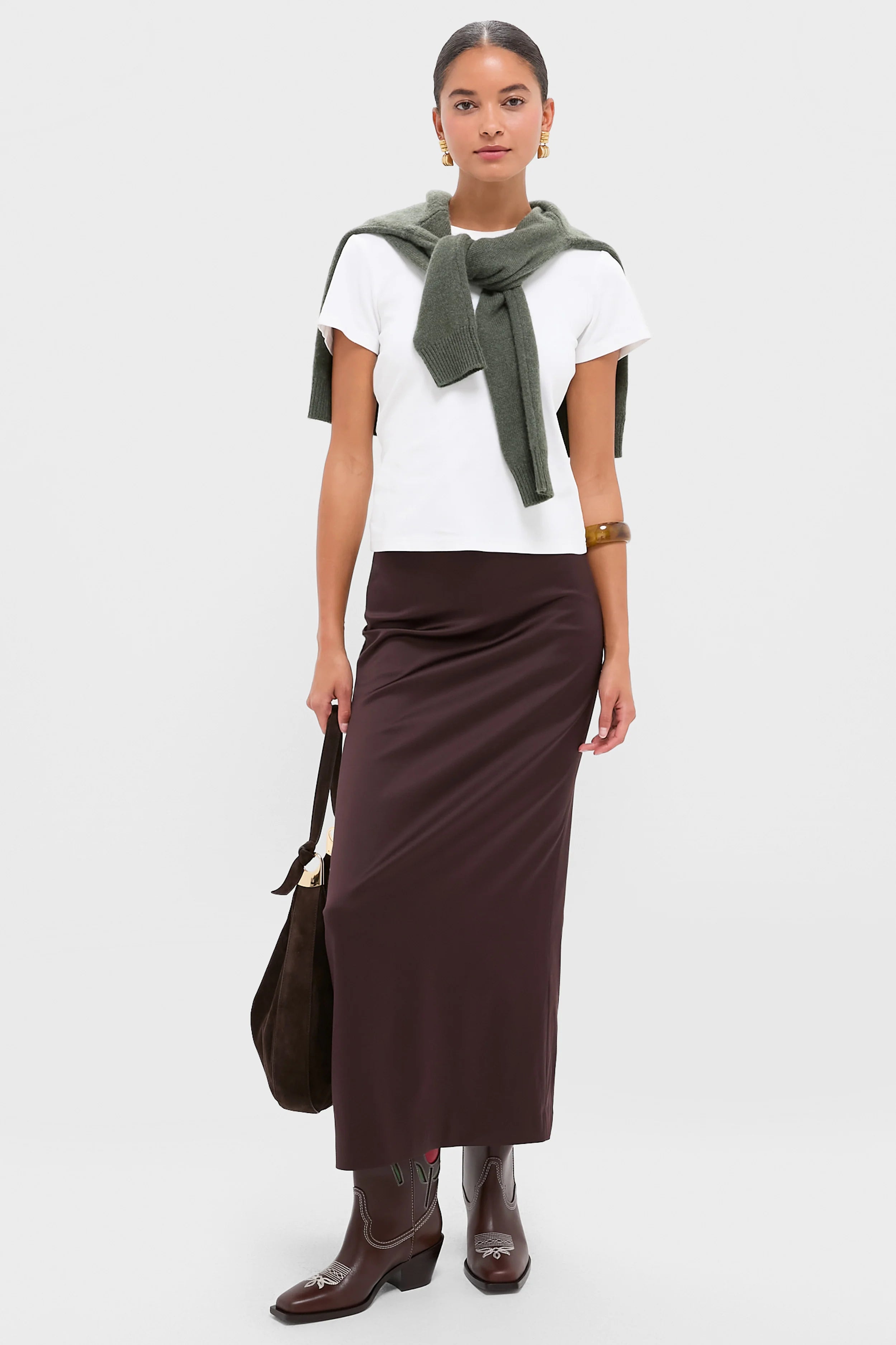 Espresso Vachetta with Tulips Wilder Boots