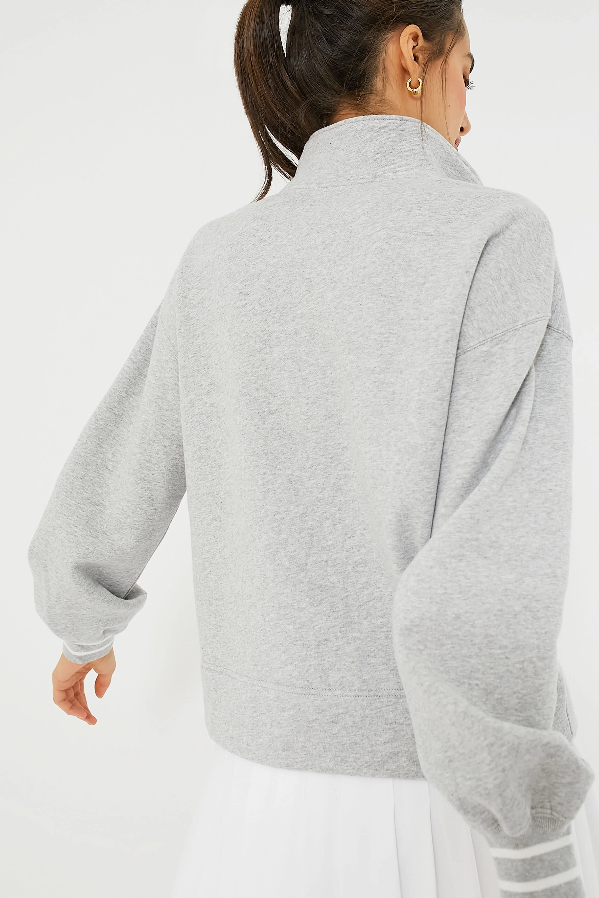 Heathered Gray Carlson Quarter Zip