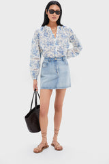 Acid Wash Denim Pippa Mini Skirt