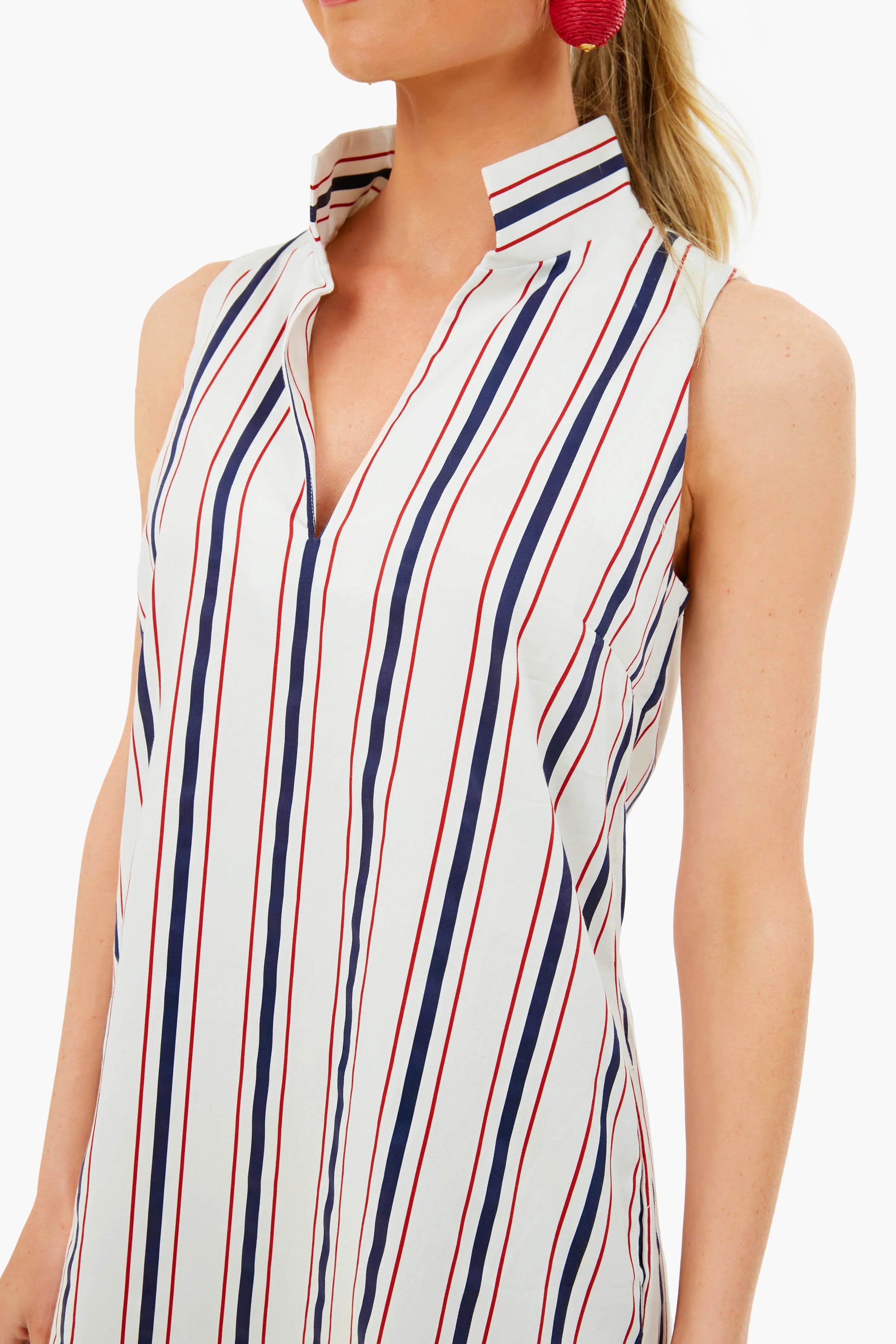 Navy and Red Stripe Clifton