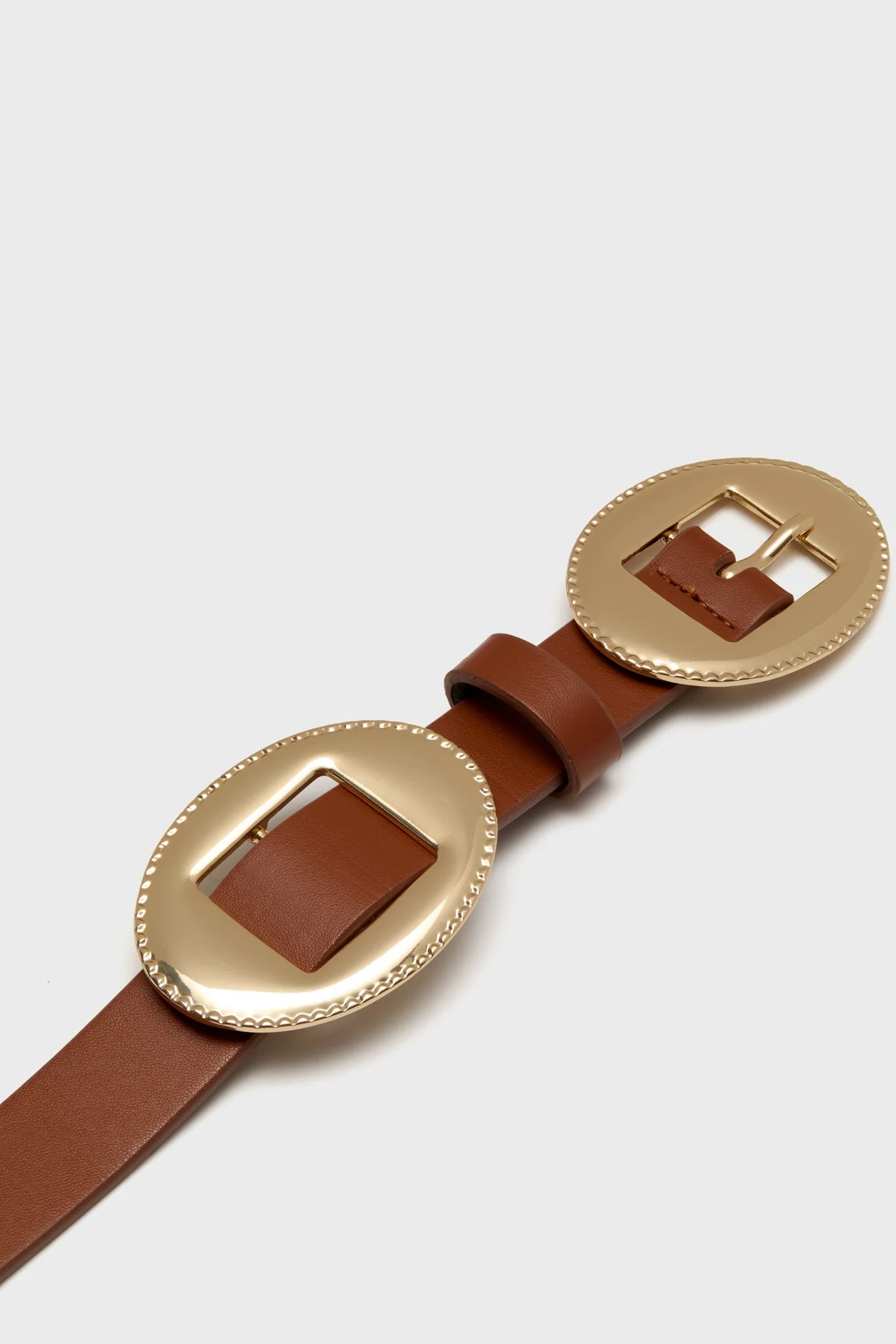 Brown Western Buckle Belt