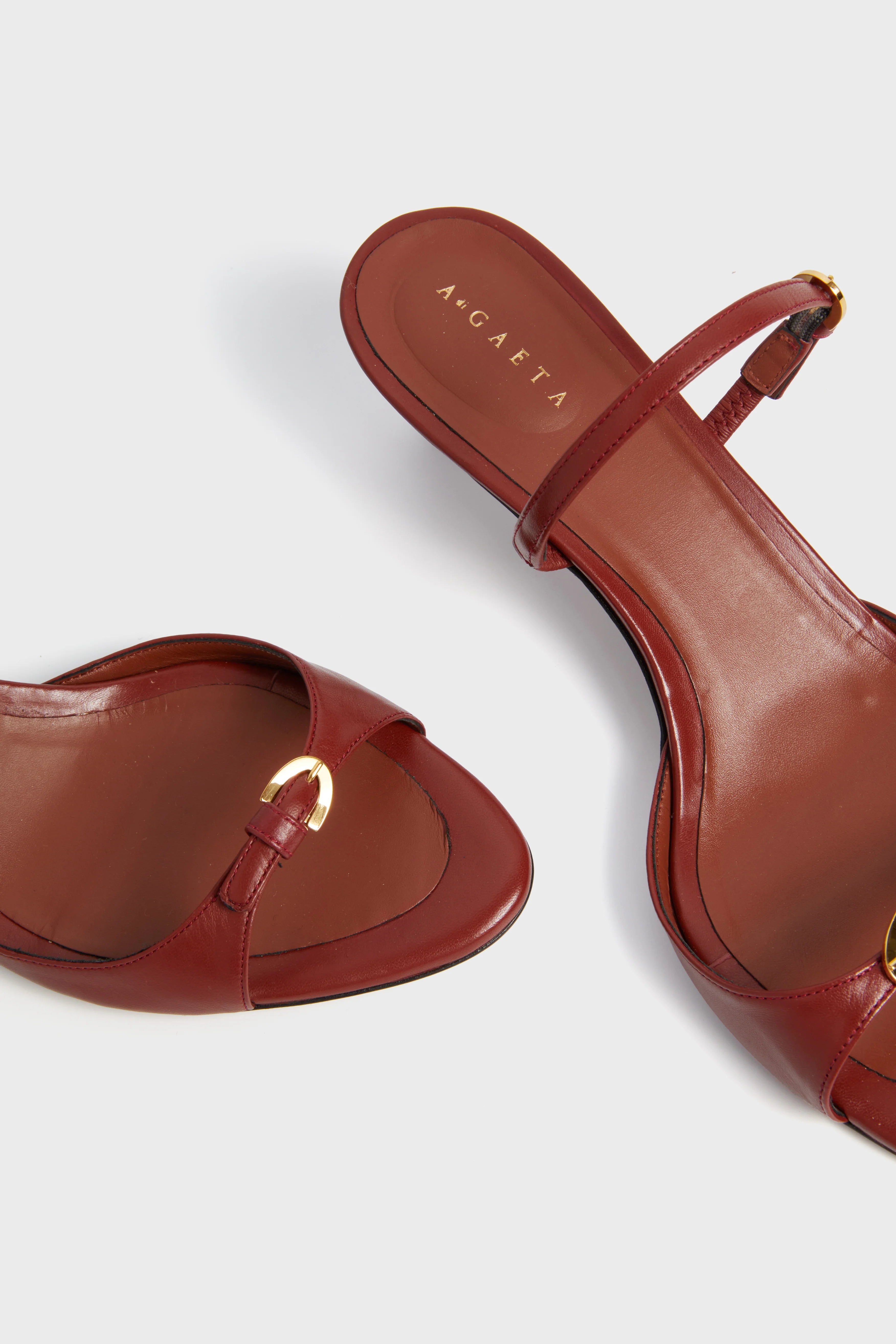 Lipstick Red Nappa La Capricciosa Heels