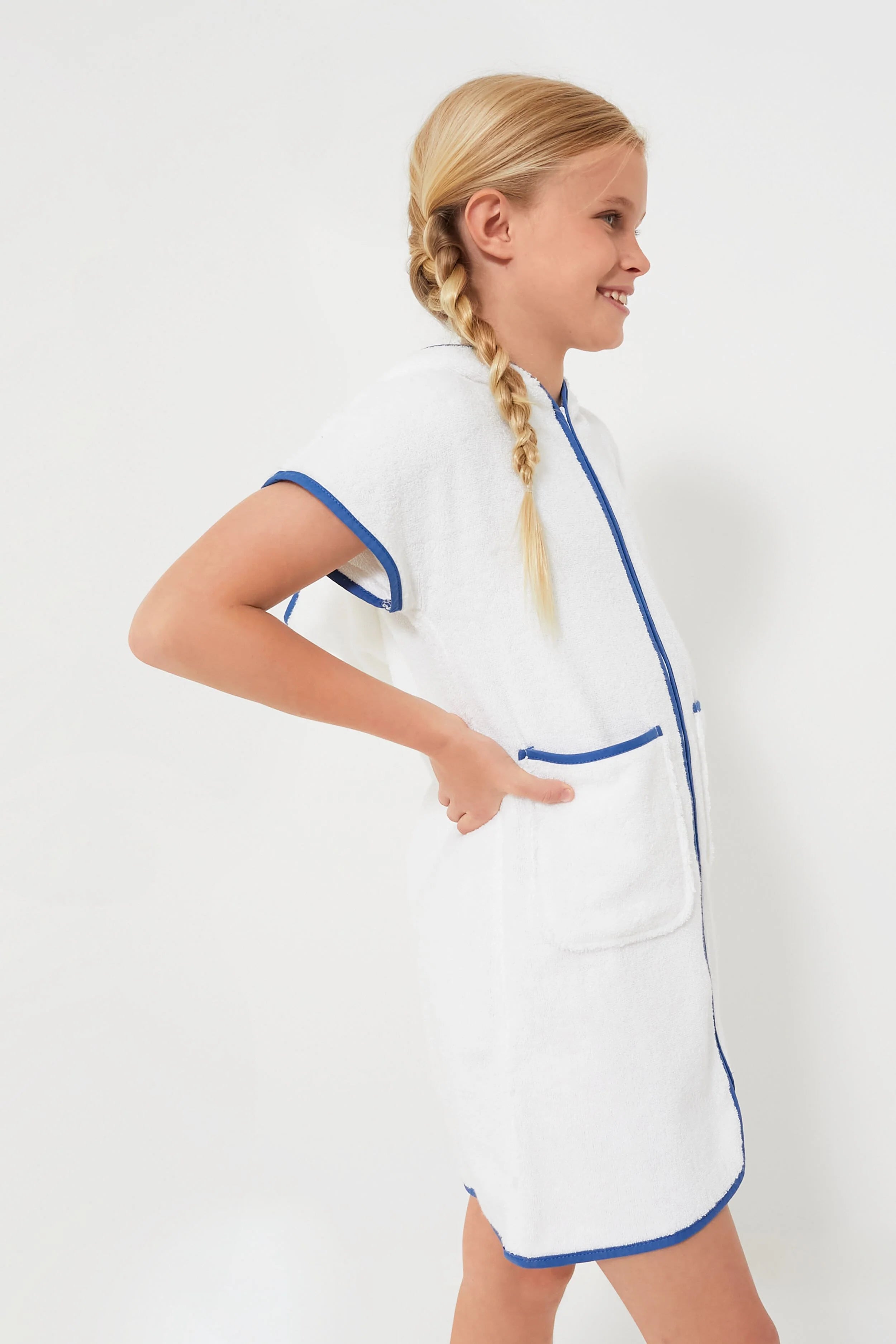 Exclusive Hydrangea Blue Kids Coverup