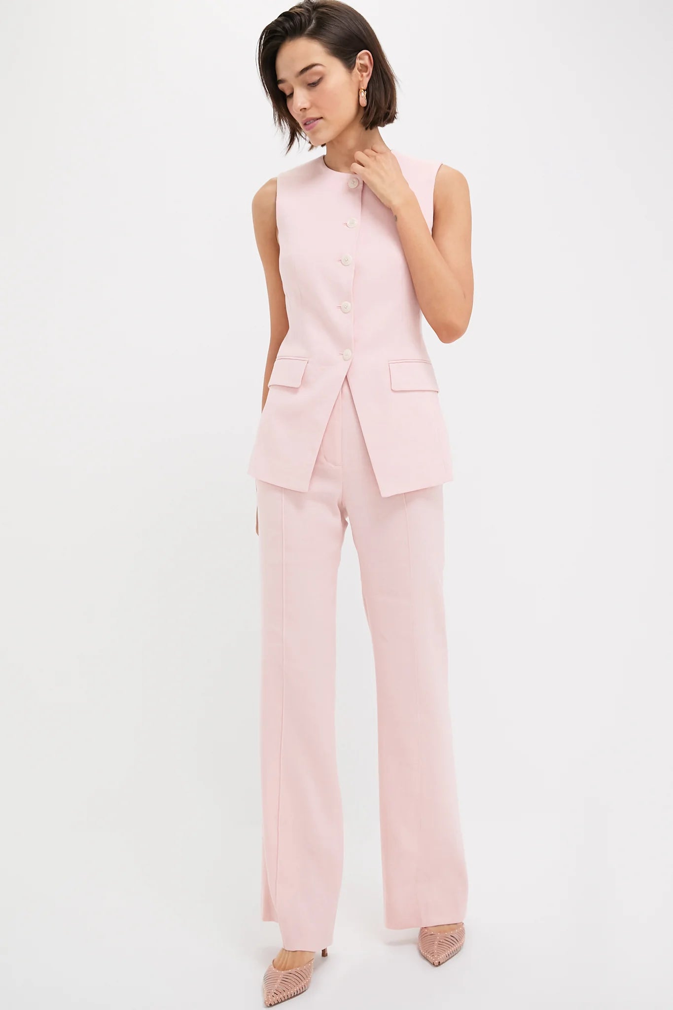 Pink Shell Lois Vest