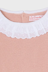 Pink Amaya Merino Baby Knitted Set