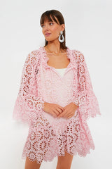 Baby Pink Dandelion Coverup