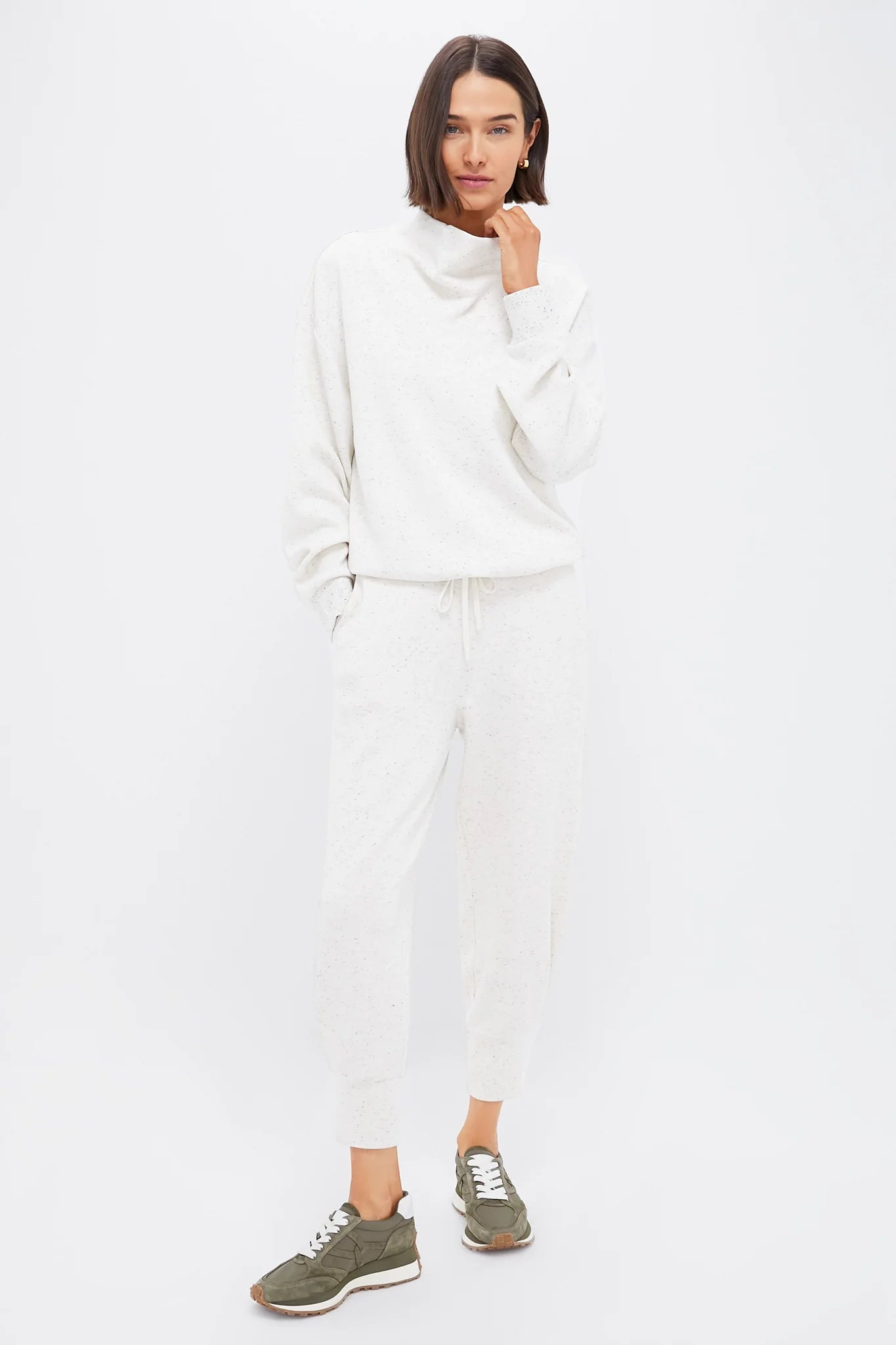 Ivory Marl Fleck Betsy Sweat
