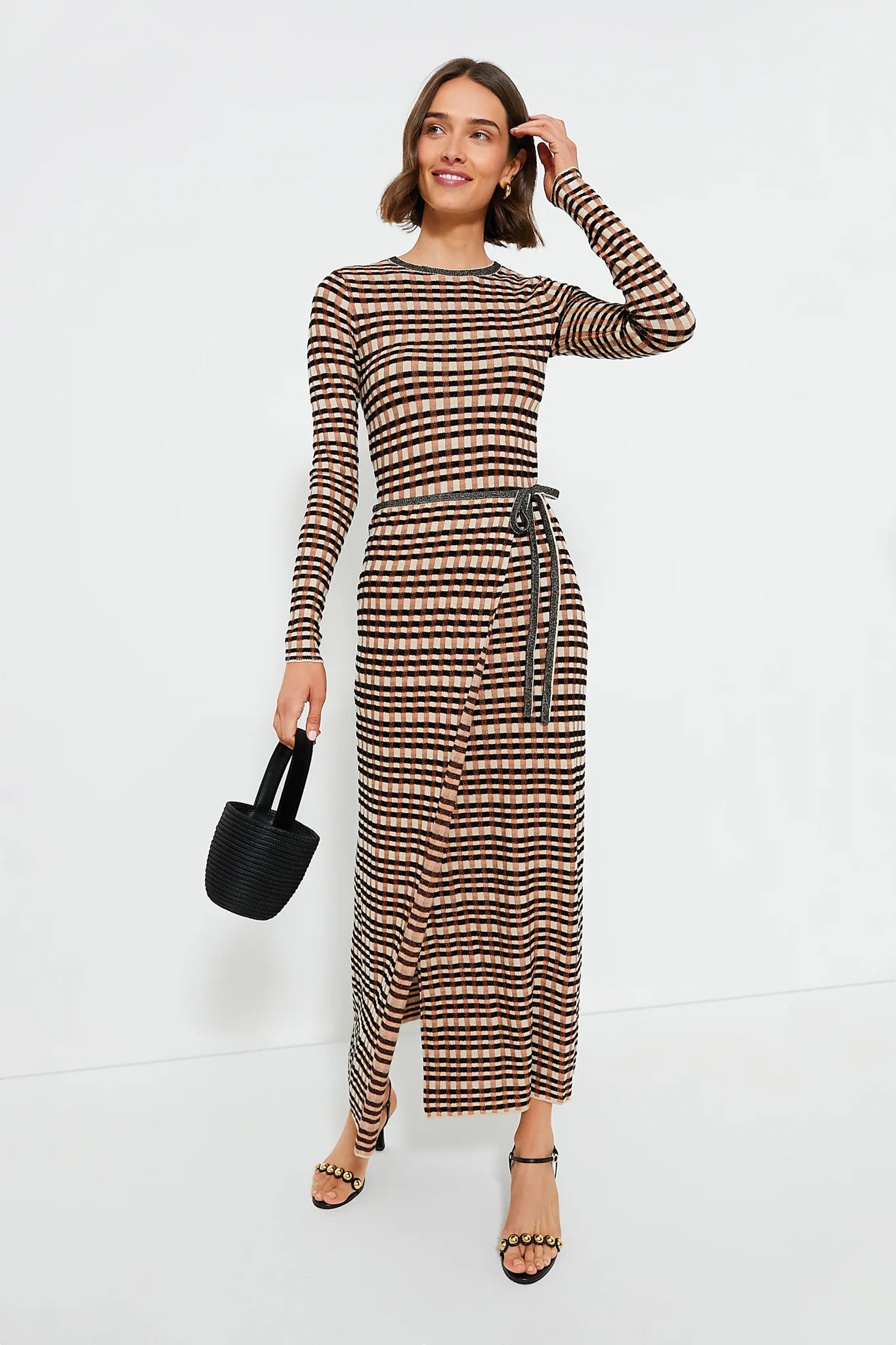 Tierra Check Anouk Dress