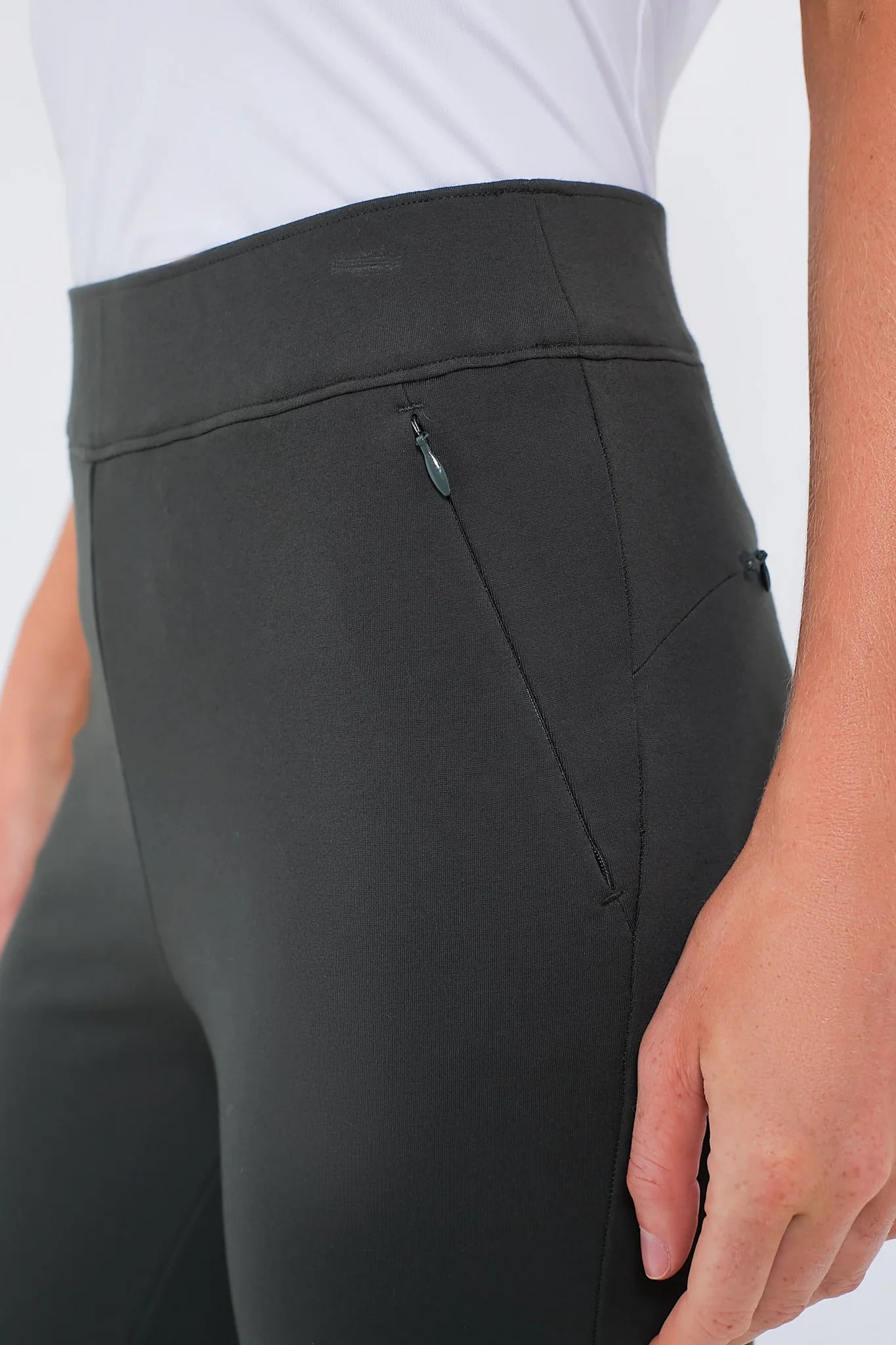 Army Green 28 Inch Compression September Pant