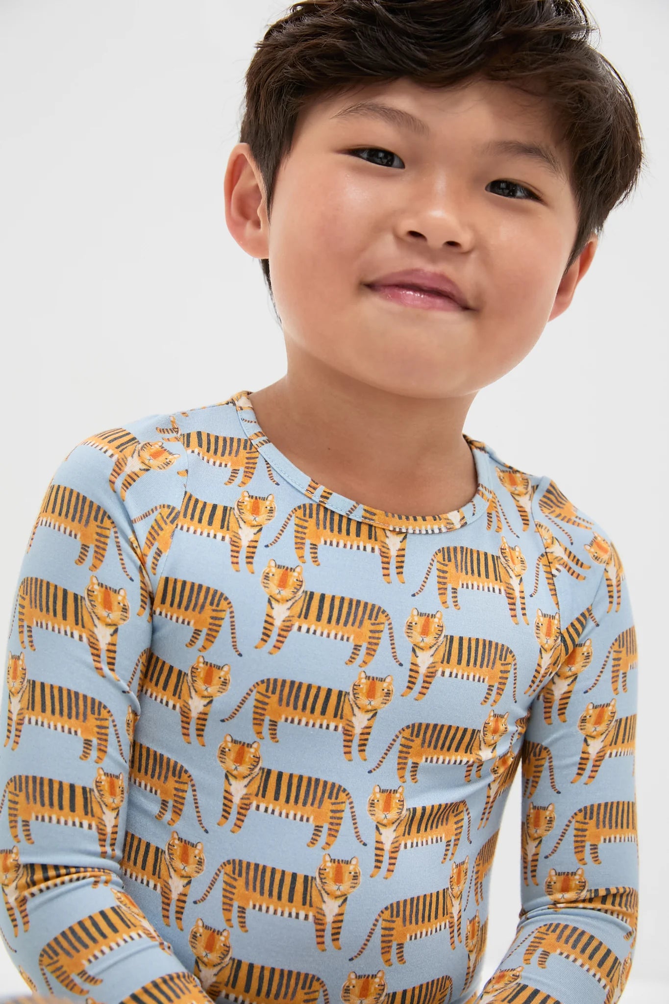 Tigers Kids Bamboo Pj Set