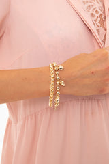 Gold Bordeaux Bracelet