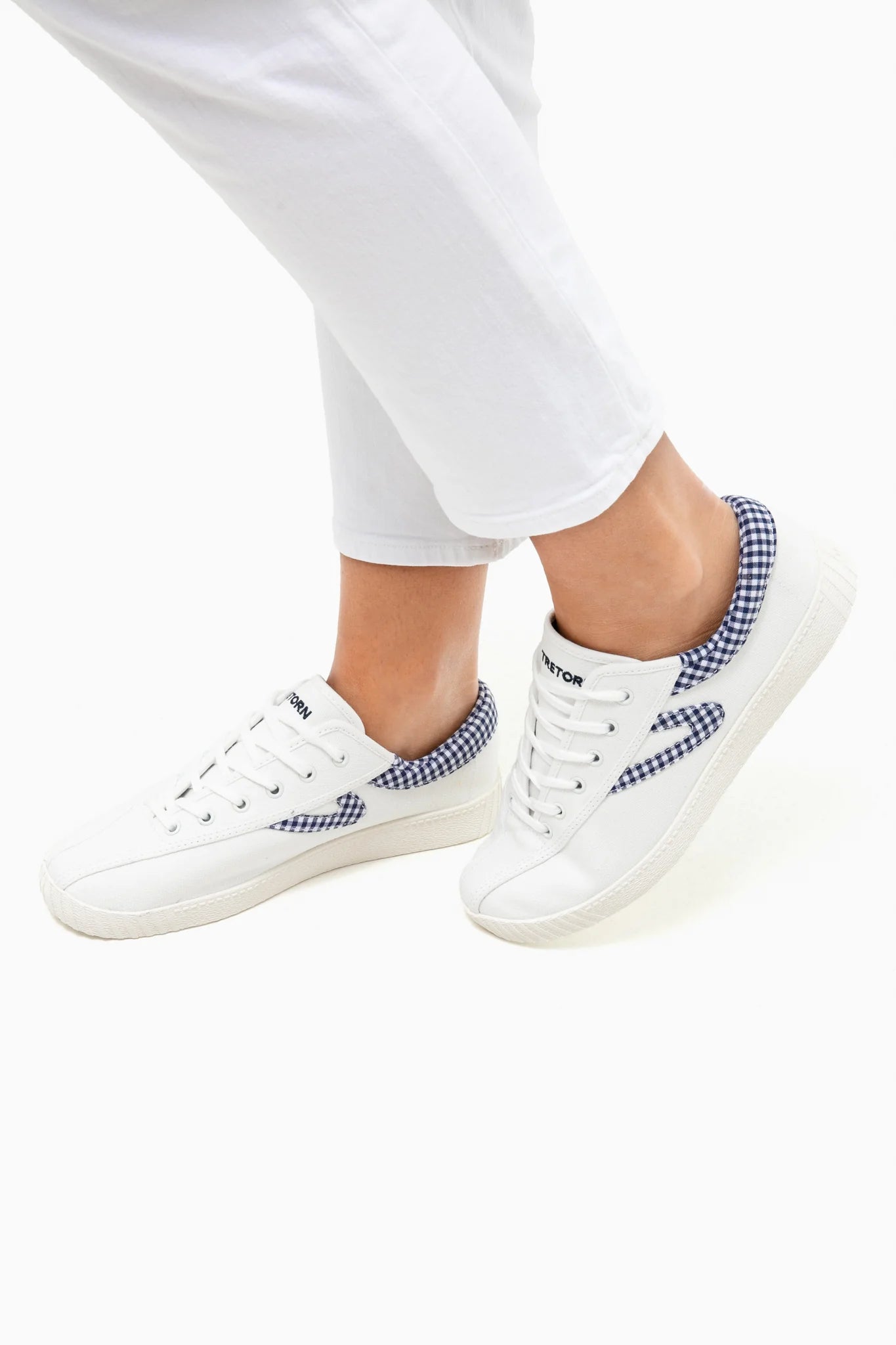 Gingham Nylite38Plus Sneakers