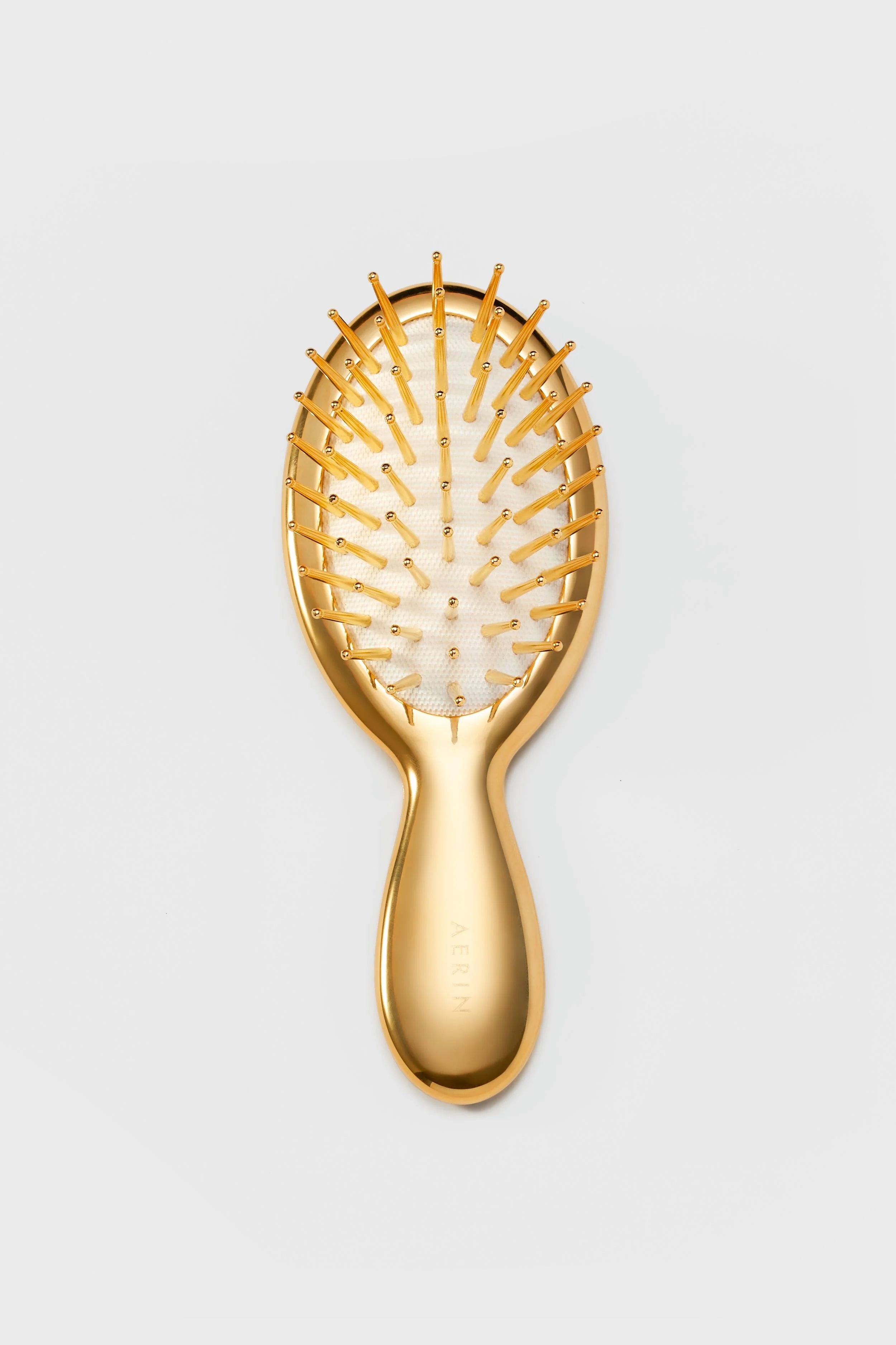 Gold Travel Hairbrush