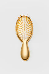 Gold Travel Hairbrush