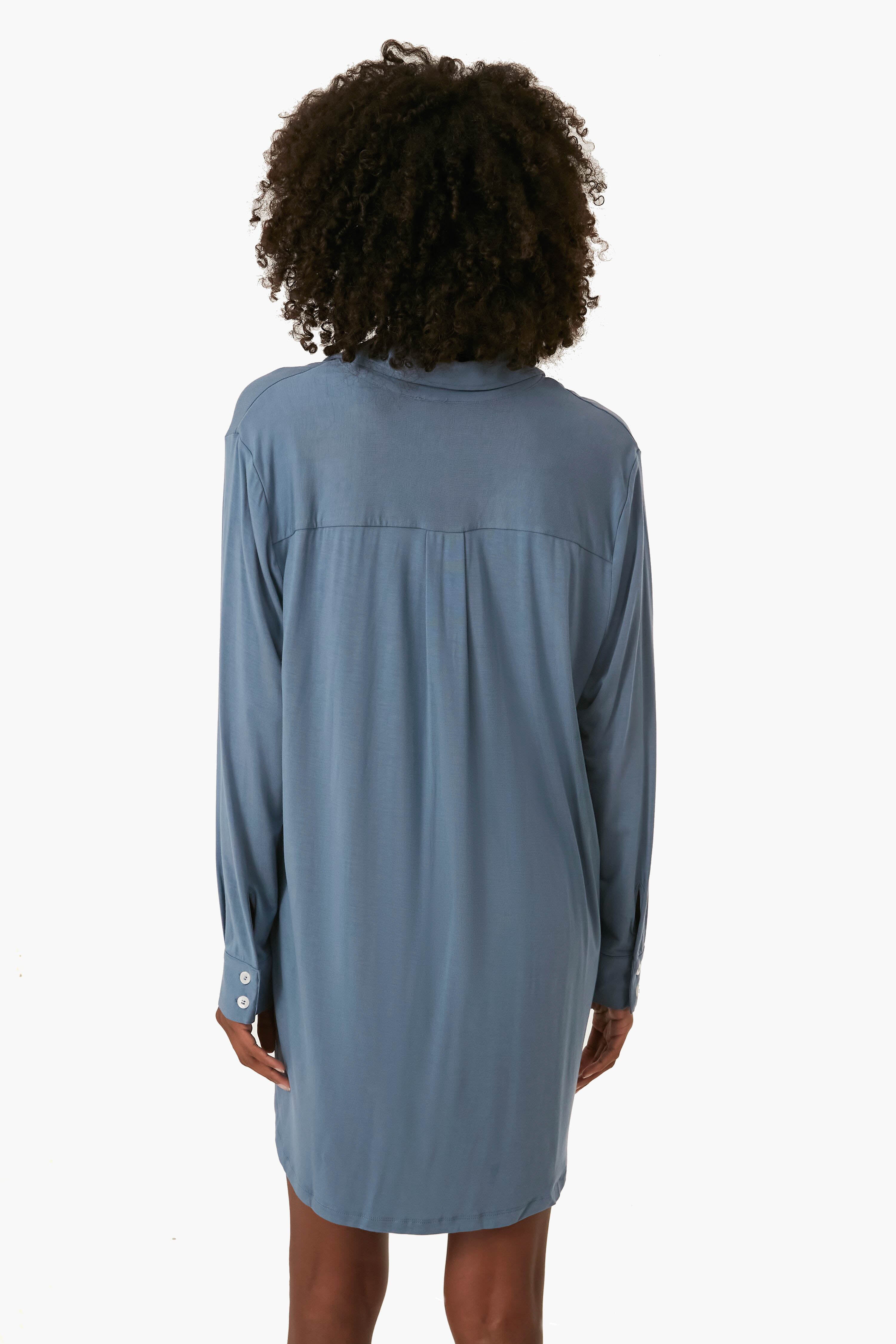 Coastal Blue Gisele Boyfriend Sleepshirt