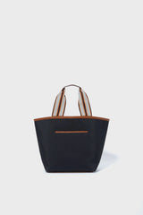 Black Nylon Tote Bag