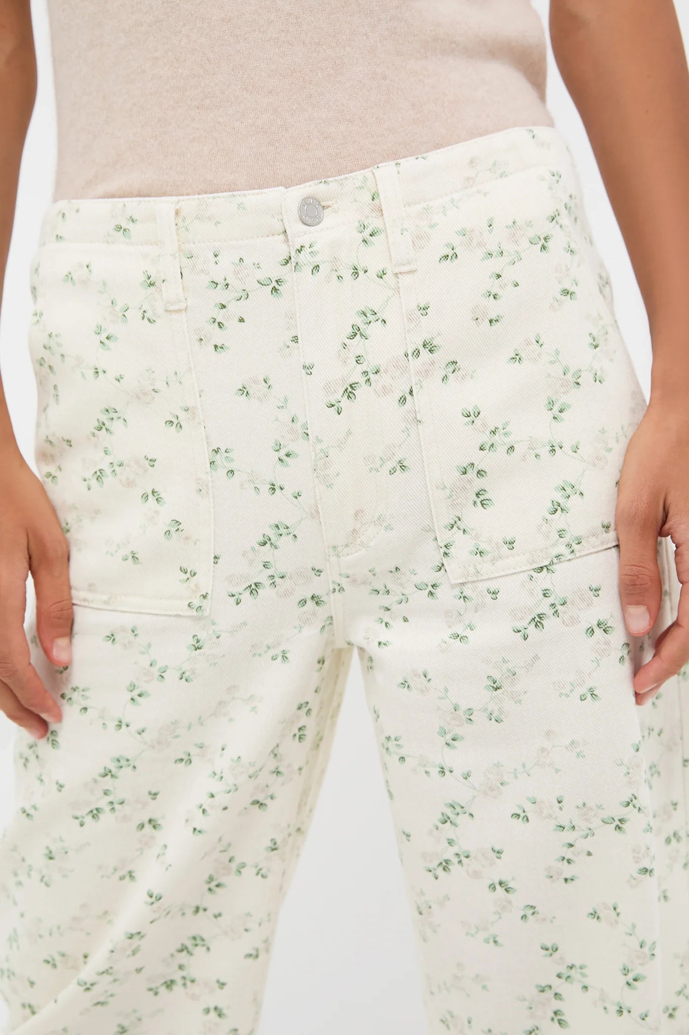 Lemon Floral Utility Soft Barrel