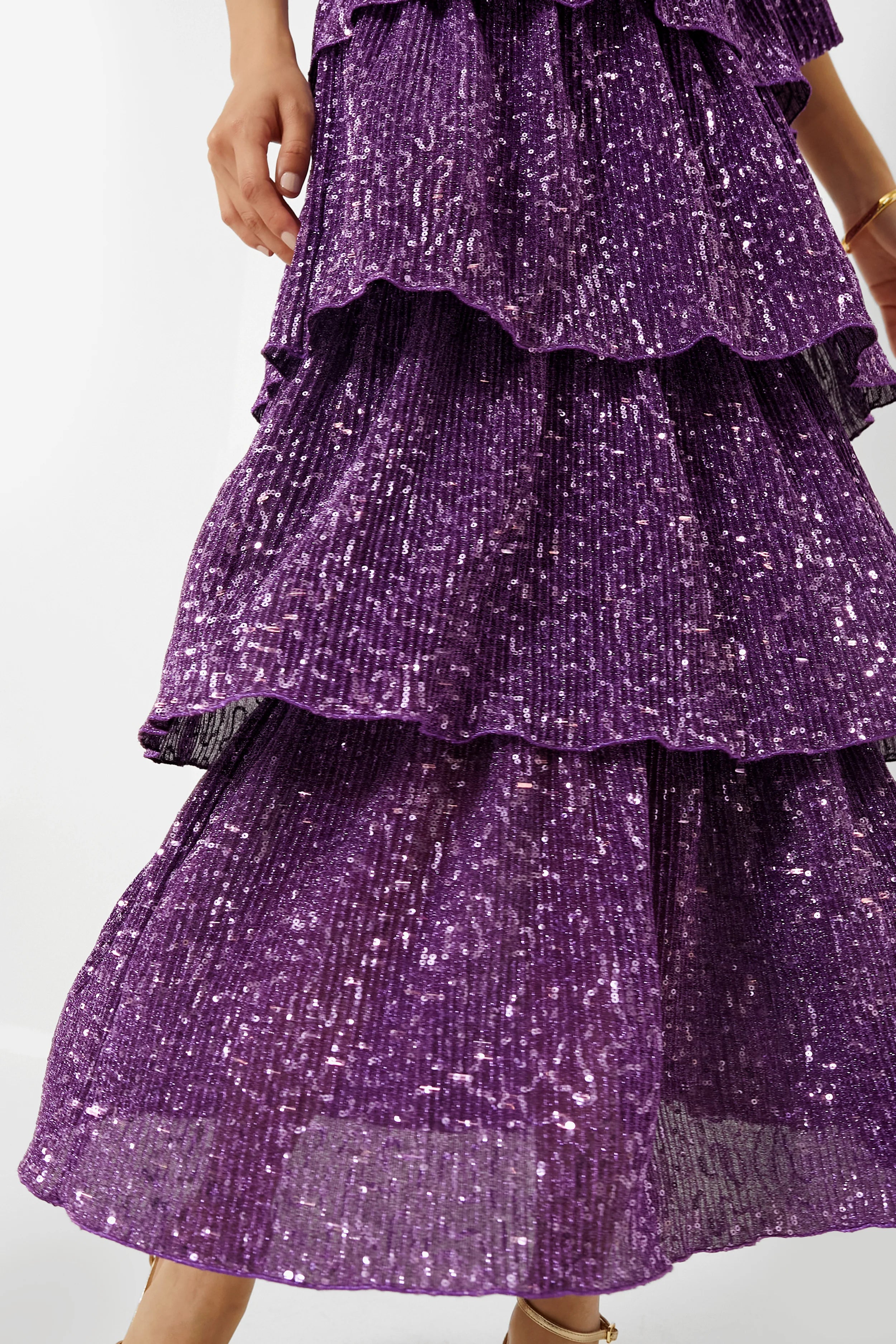 Grape Karmen Dress