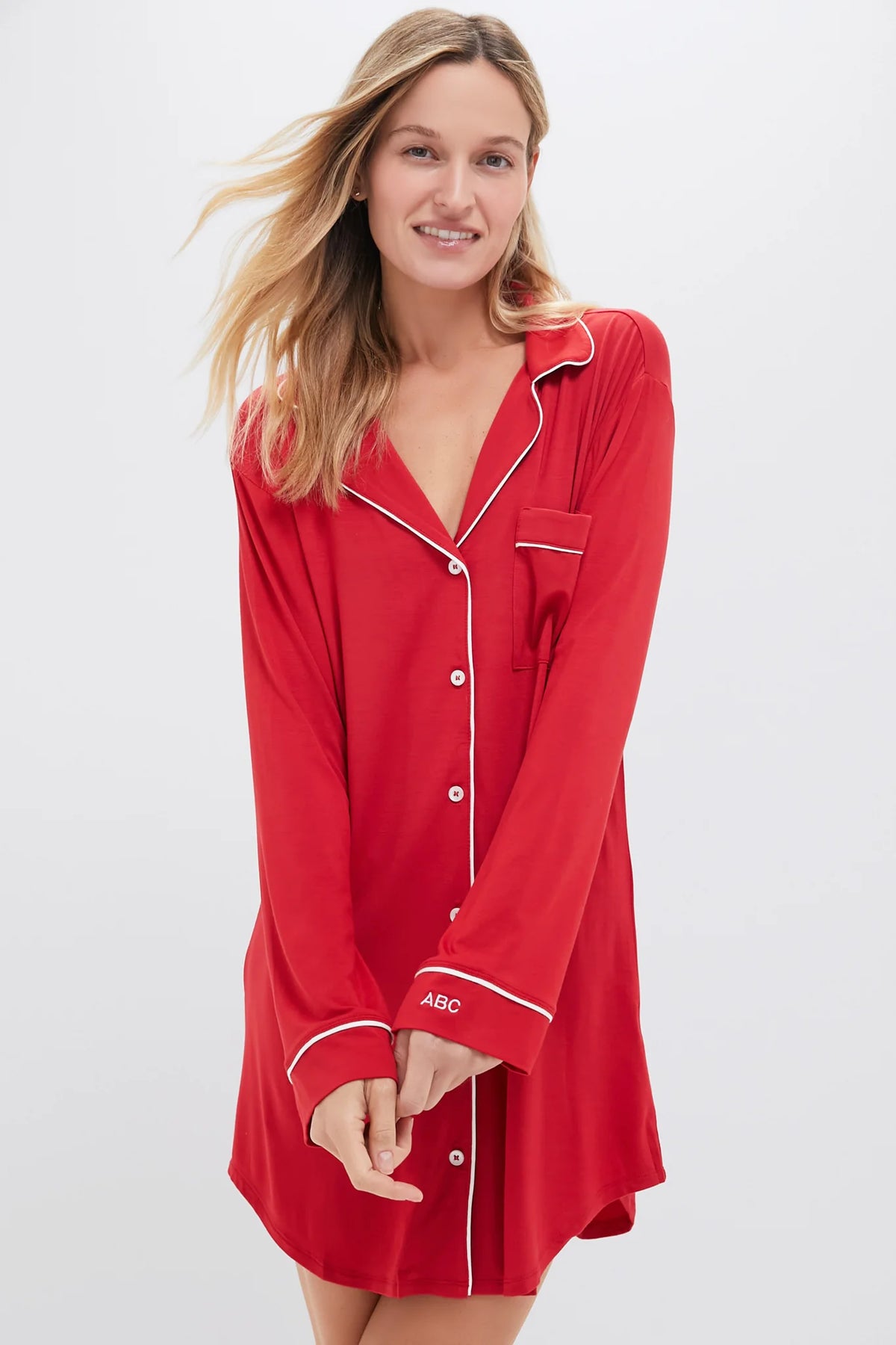 Haute Red Gisele Sleepshirt