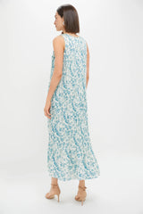 Jardin De Fleurs Plisse Crinkle Alina Dress