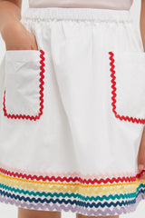 Multi Ria Rainbow Skirt