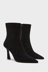 Black Vinnie 85 Zip Booties