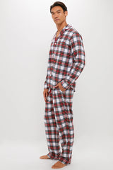 Mens Balmoral Tartan Pajama Set
