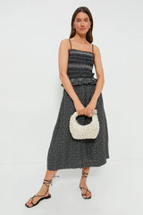 Multi Maia Floral Print Smocked Sleeveless Dress