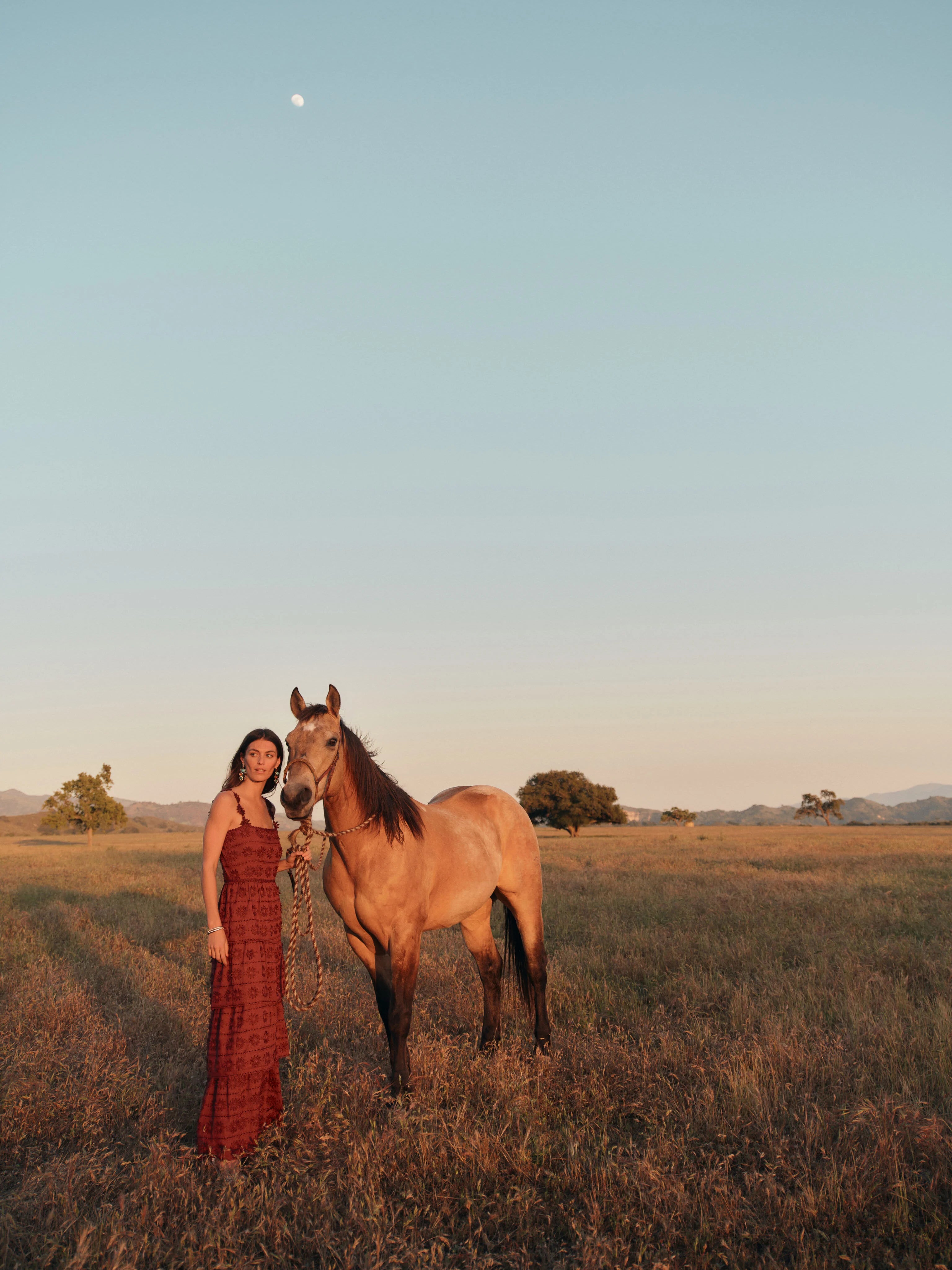 Wine Krystie Maxi Dress
