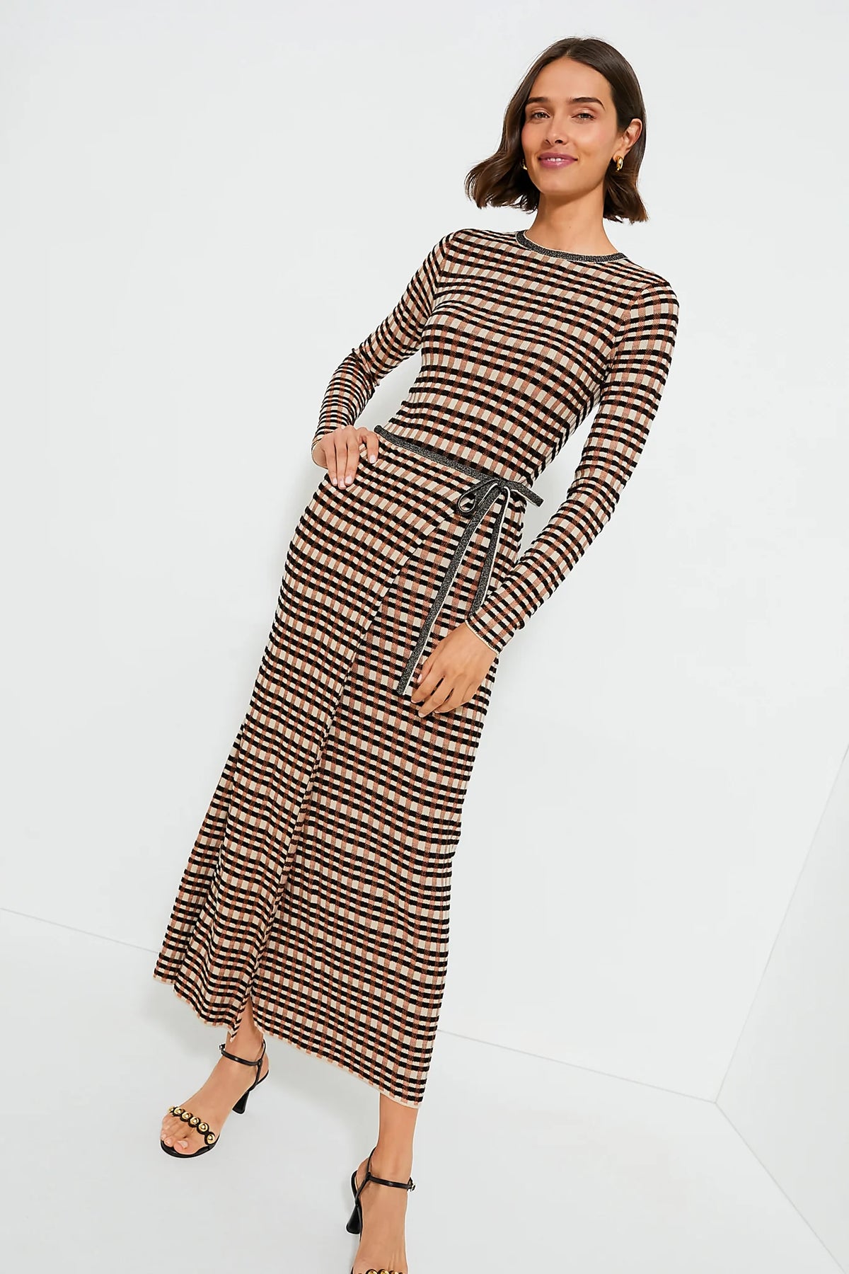 Tierra Check Anouk Dress