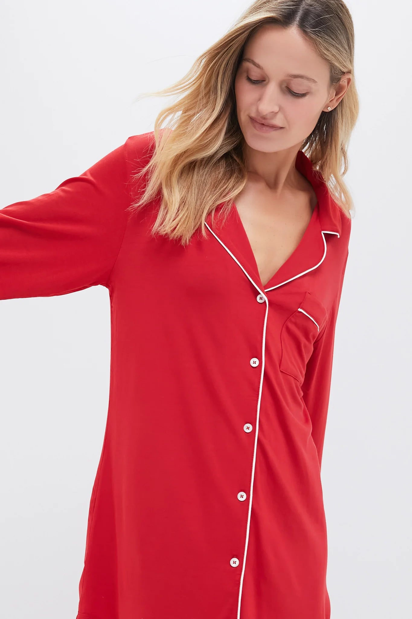 Haute Red Gisele Sleepshirt
