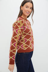 Brown Half-Light Crewneck