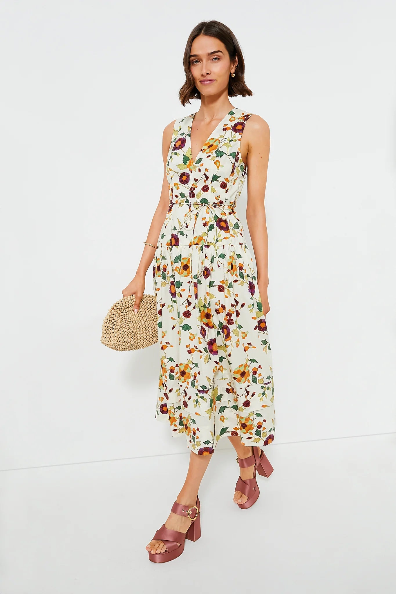 White Iris Kiran Dress
