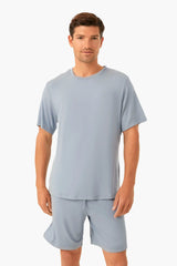 Blue Fog Henry Mens Short PJ Set