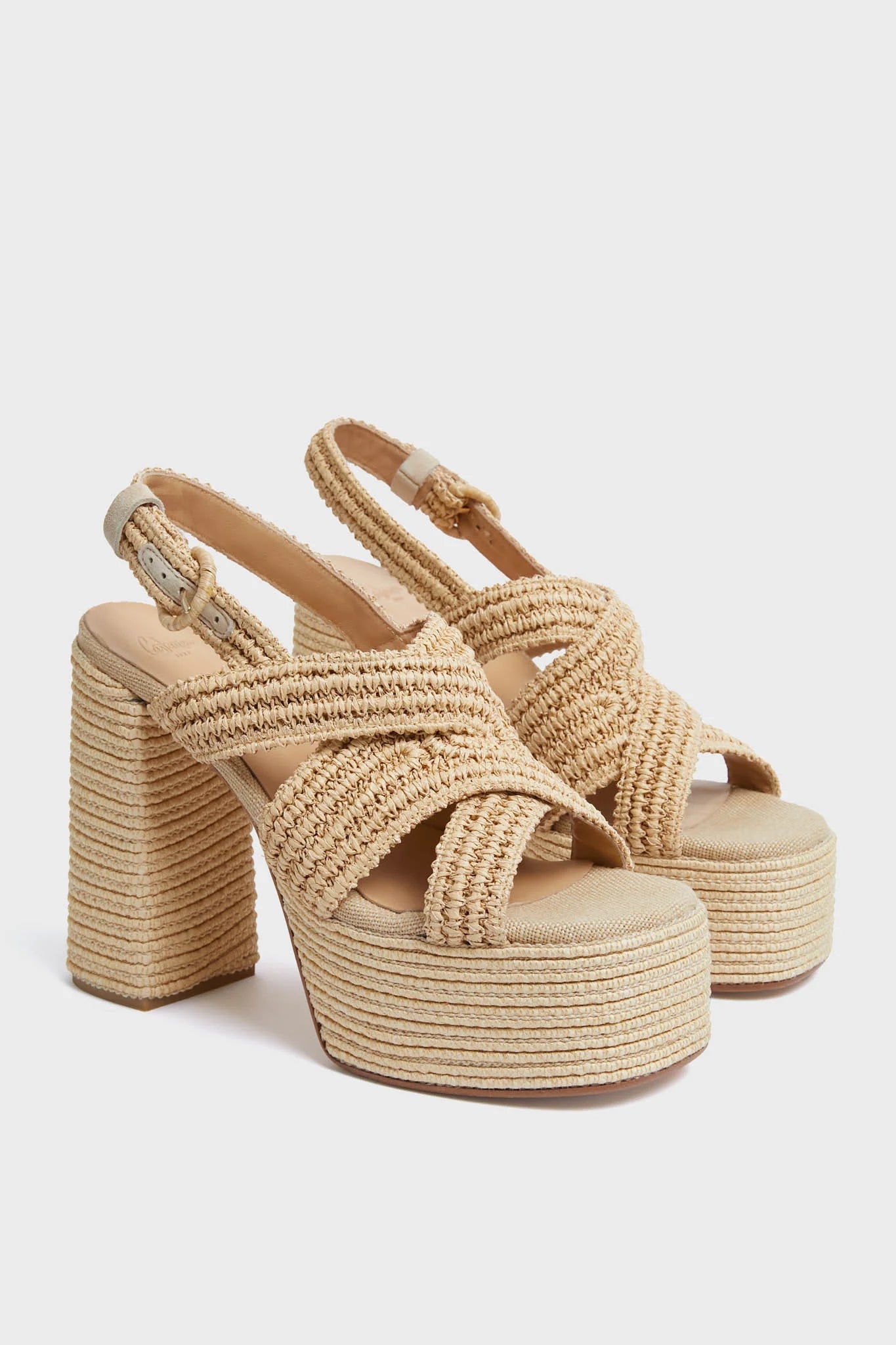 Natural Fulvia Heels