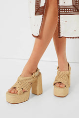 Natural Fulvia Heels