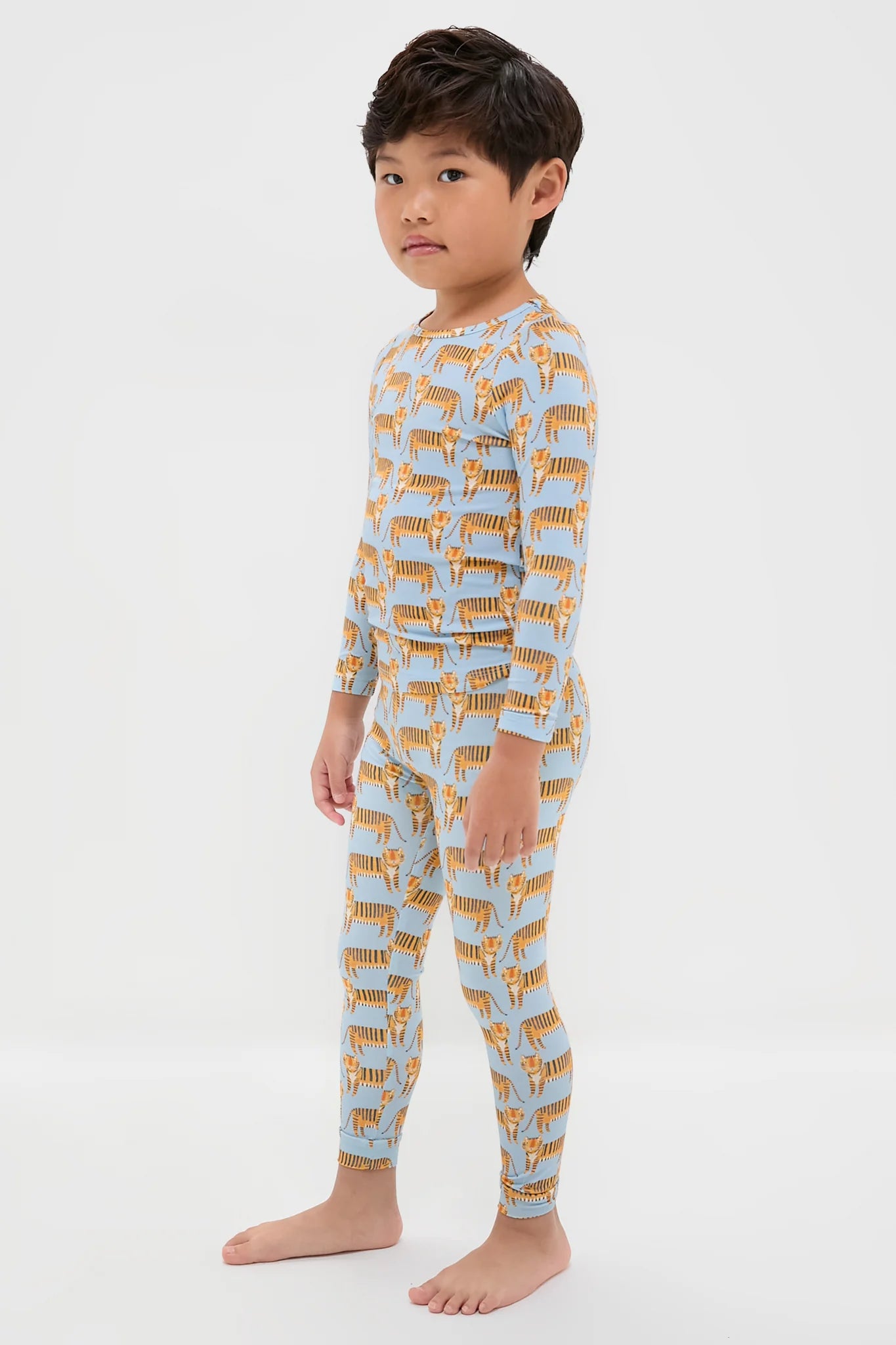 Tigers Kids Bamboo Pj Set