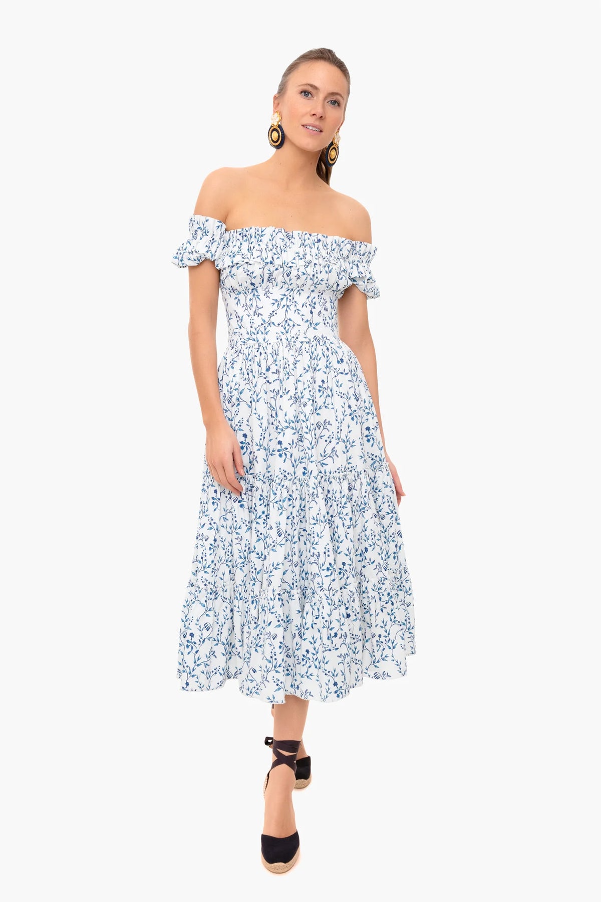 Acacias Banana Midi Dress