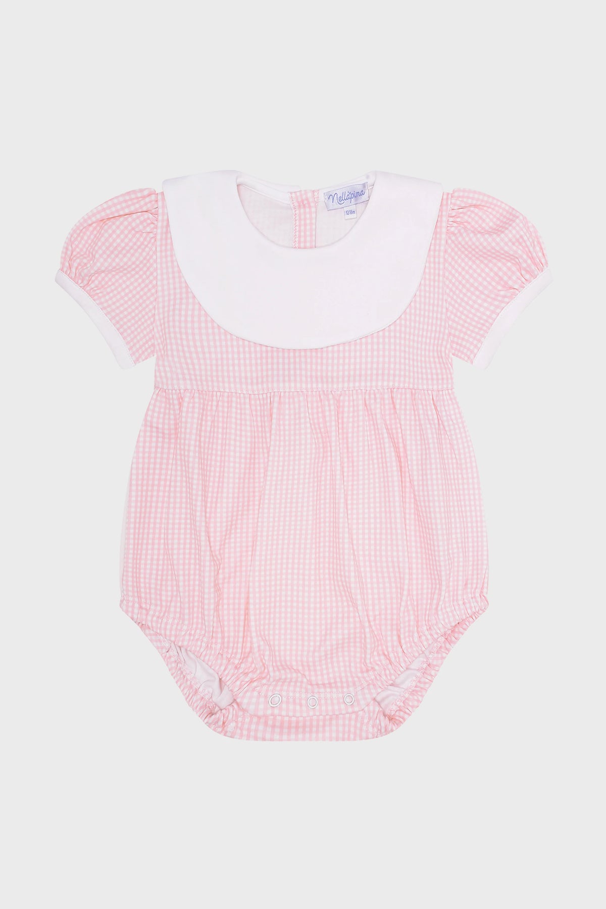 Pink Gingham Baby Bubble