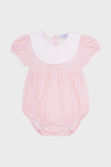 Pink Gingham Baby Bubble