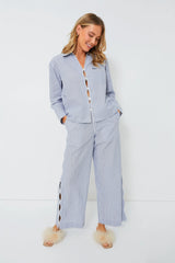 Blue Bree Binding Sleepwear Set
