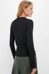 Black Knit Vanessa Top