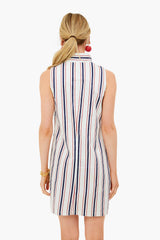 Navy and Red Stripe Clifton