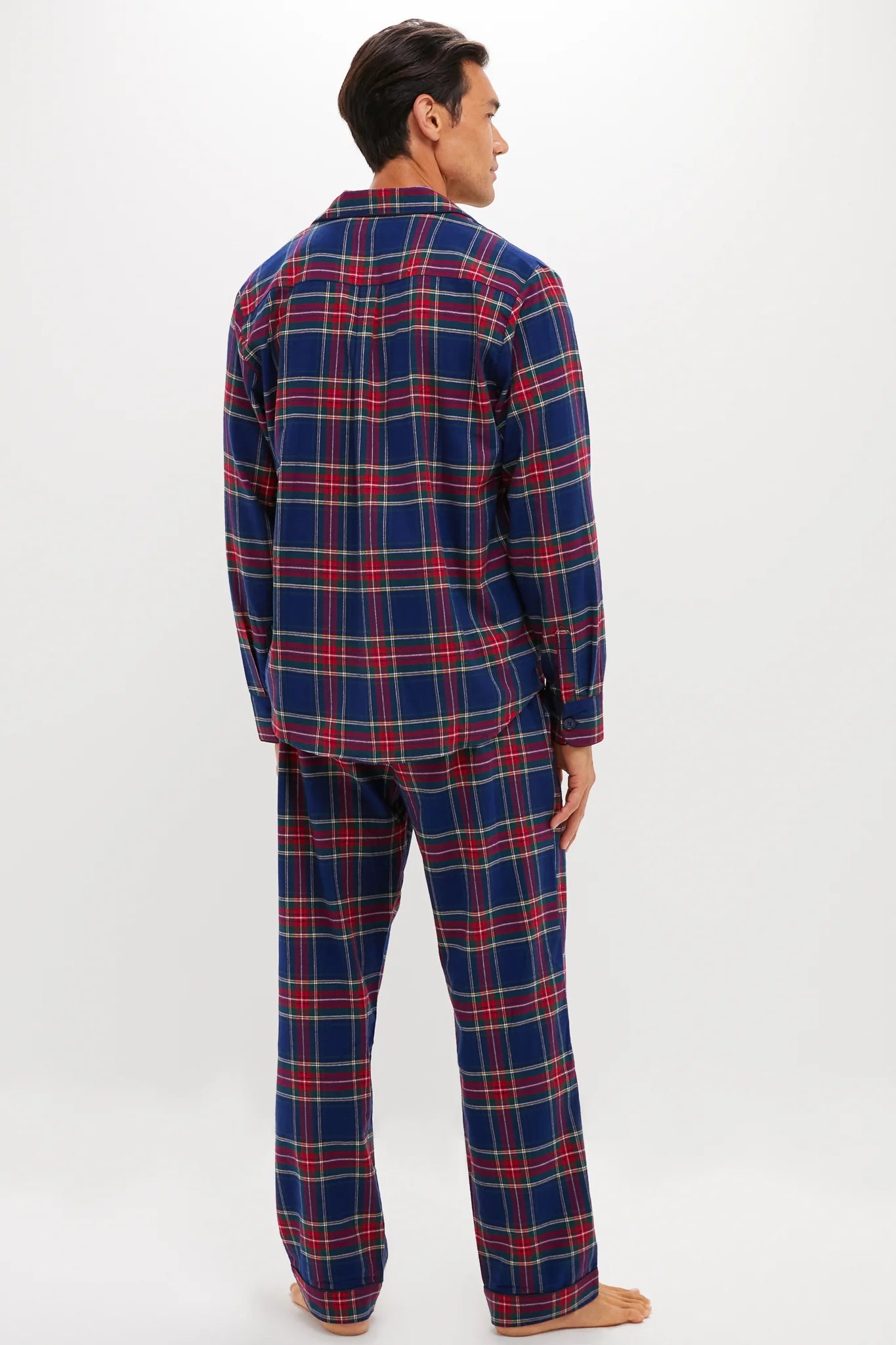 Mens Windsor Tartan Pajama Set