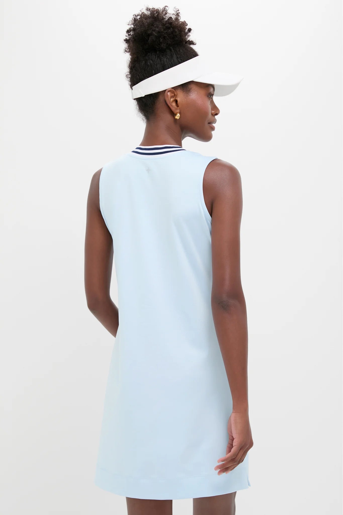 Light Blue Performance Jersey Suzanne Tennis Dress