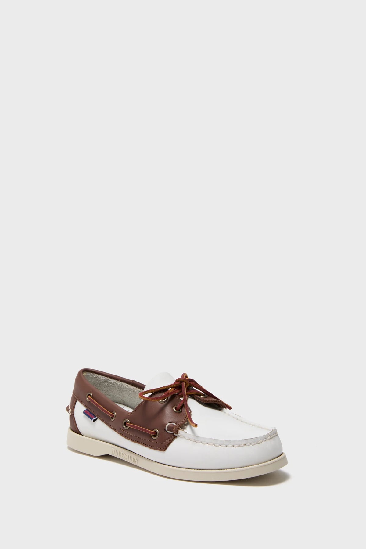 White Brown Portland Docksides