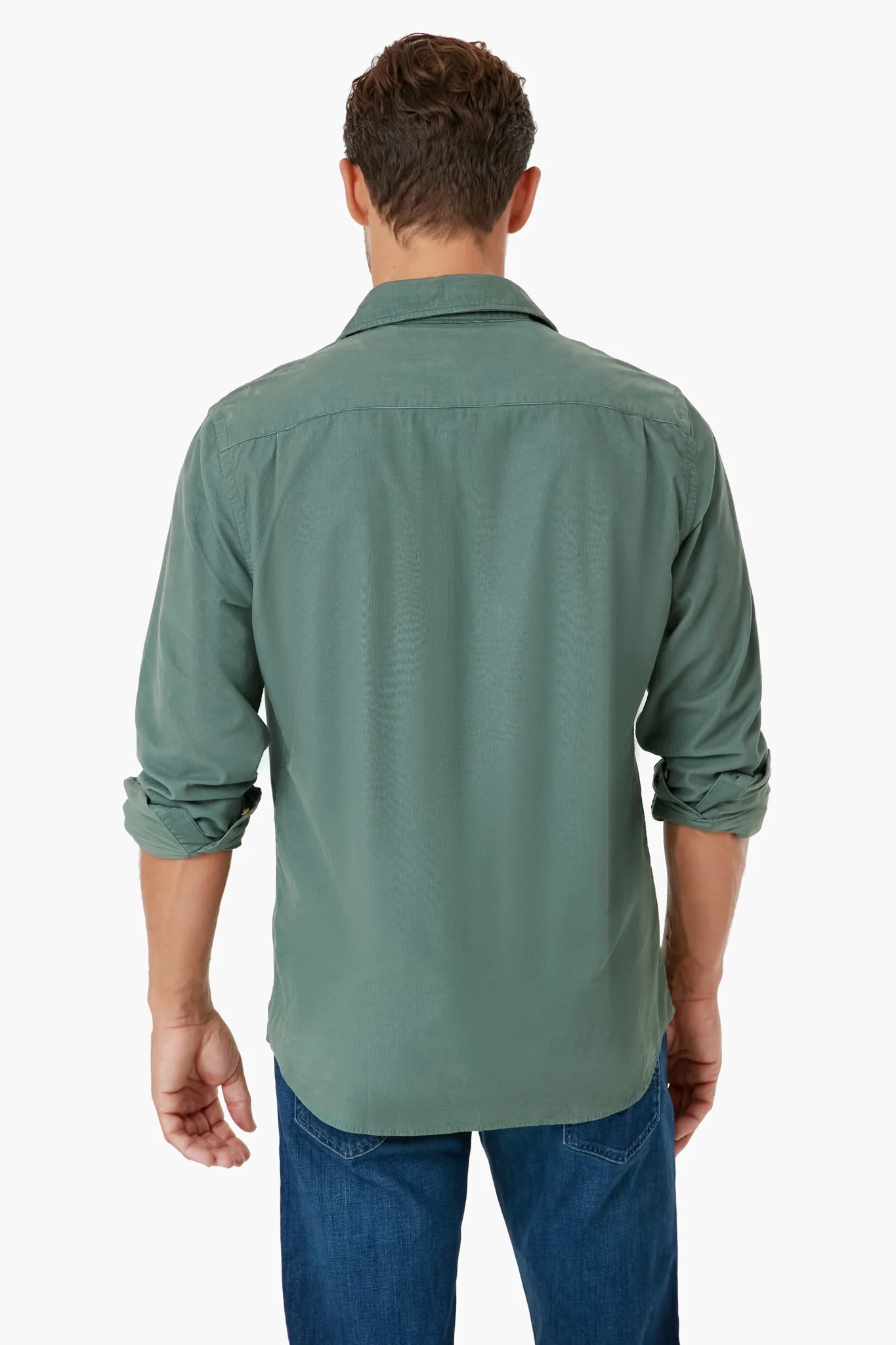 Laurel Wreath Stretch Corduroy Shirt