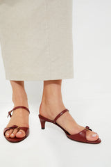 Lipstick Red Nappa La Capricciosa Heels