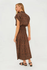Scattered Geo La Cupola Smocked Dress