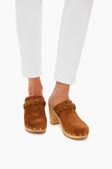 Cacao Suede Merrill Clogs